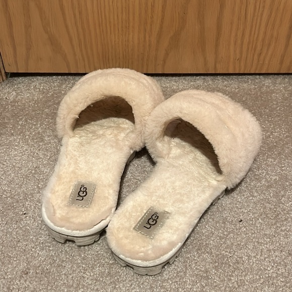 Ugg Cozette Womens Slippers - Cream/Slides - Picture 3 of 8